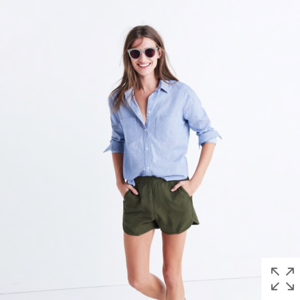 Madewell pull on shorts